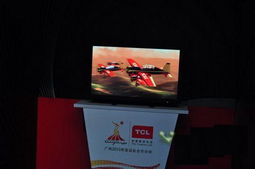 TCL 3D電視閃亮CEF，3D電視在2010真的“火”了