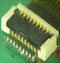 圖1：SFGL系列間距0.4毫米，高度0.9毫米