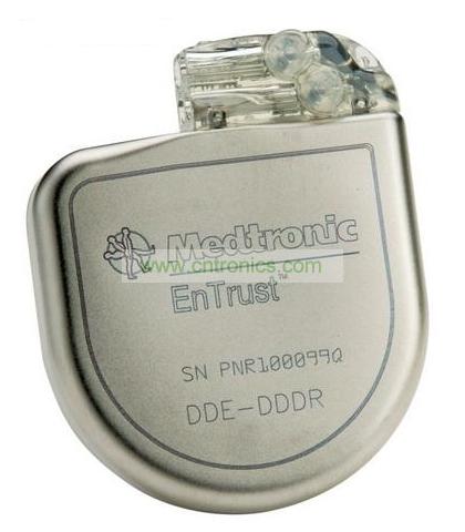 Medtronic Entrust的可植入式心律轉復-除顫器(ICD)是一種植入人體胸部的秒表大小設備,可以連續監視心臟,當檢測到異常心律時提供適當的治療措施。