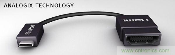 ANALOGIX的SlinPort解決方案,可以協助業者集成MyDP應用功能