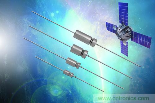 Vishay新增超高容量液鉭電容器,75V下容量達1000 µF