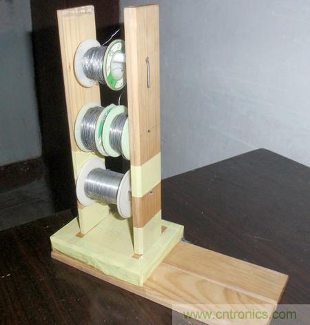 成本幾乎為零,三層錫絲架DIY