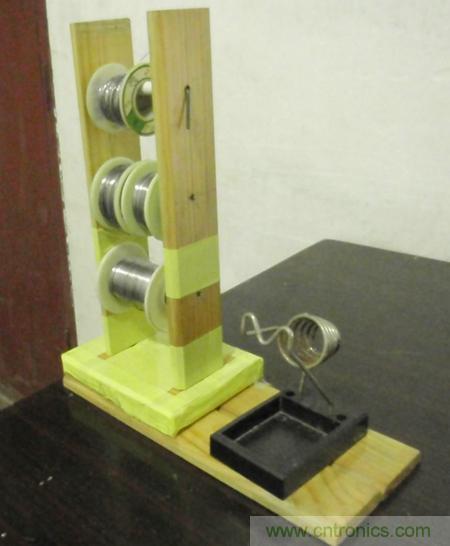 成本幾乎為零,三層錫絲架DIY