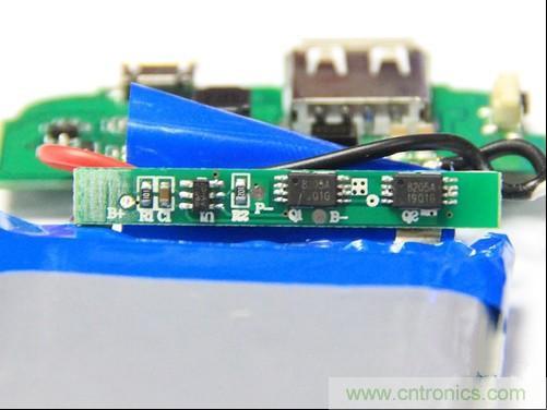 圖8:電芯保護電路