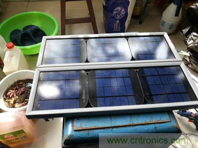 手工打造太陽(yáng)能充電照明系統(tǒng):點(diǎn)亮LED給手機(jī)充電