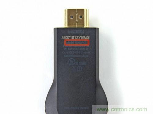 拆解新一代顛覆性產(chǎn)品: 谷歌Chromecast電視棒內(nèi)部探秘