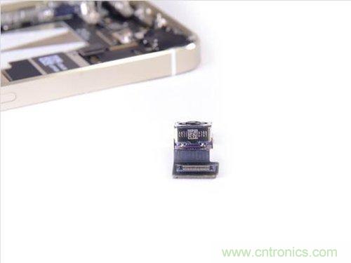 土豪金iPhone 5S拆解:內部結構升級,維修難度增加