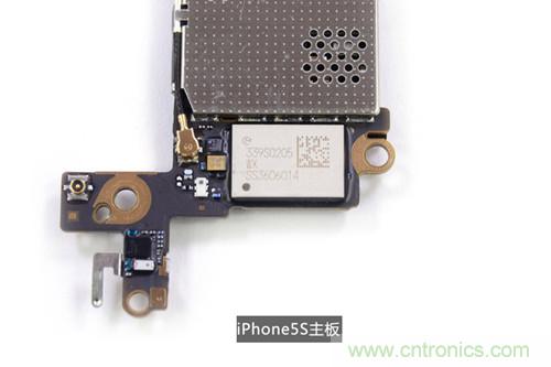 土豪金iPhone 5S拆解:內部結構升級,維修難度增加