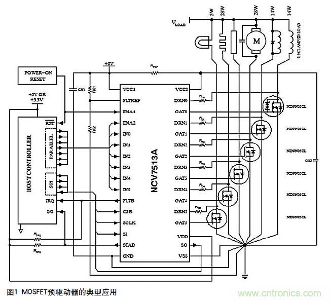 工程師分享:新型預驅動器和MOSFET控制功率負載的解決方案