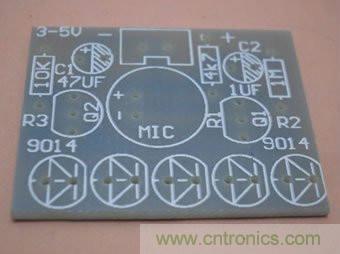 DIY:簡單自制聲控LED旋律燈