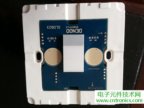 一款觸控開關(guān)拆解,做工不錯