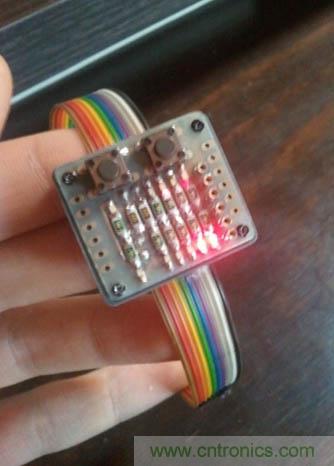 低調有內涵!別人看不懂的LED電子表DIY