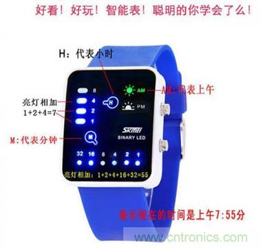 低調有內涵!別人看不懂的LED電子表DIY