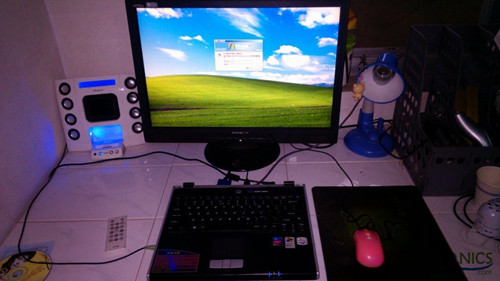 創意DIY:將筆記本大卸八塊做成臺式機!