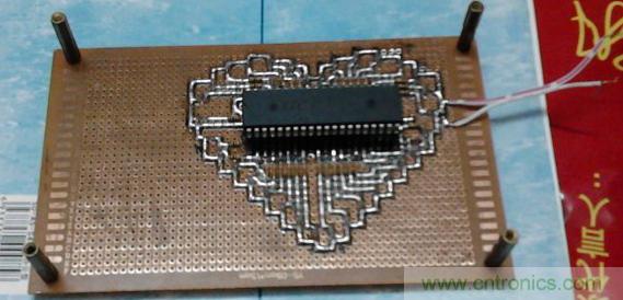 三八節將至!DIY心形LED流水燈!你們懂的~