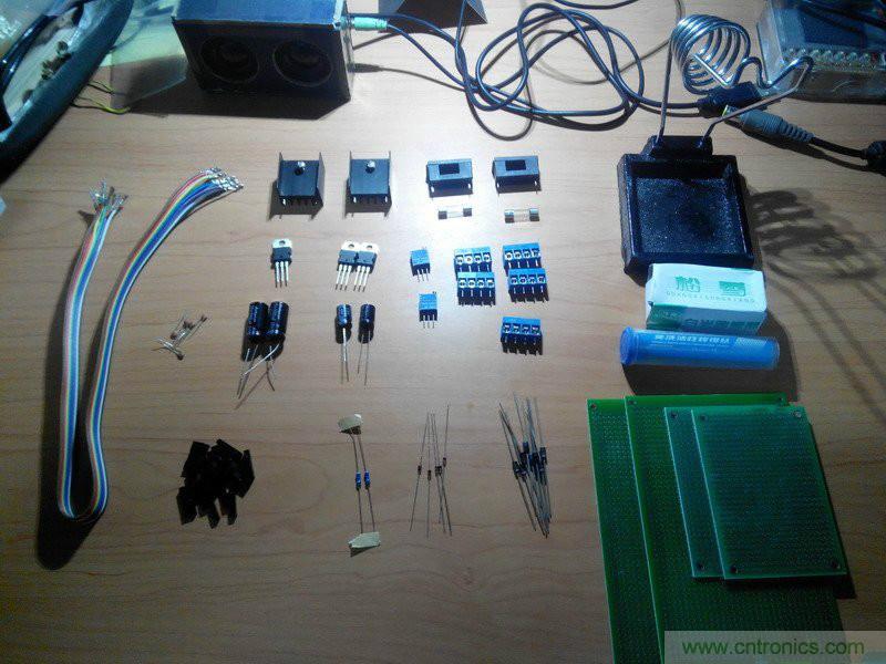 網友分享:DIY一個LM317 可調穩壓電源