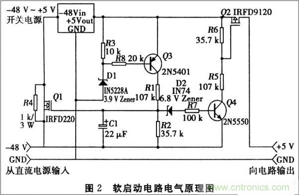 抑制開關電源浪涌,且看軟啟動電路顯神通!