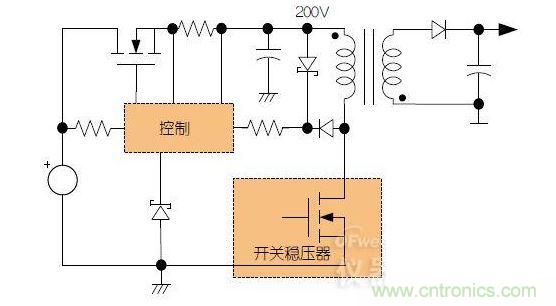 預穩壓器簡化轉換器設計，能夠使用更小、更低成本的元器件