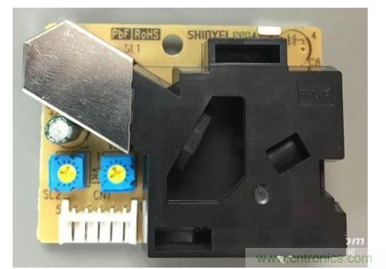 紅外線探頭圖(左)激光探頭圖(右)