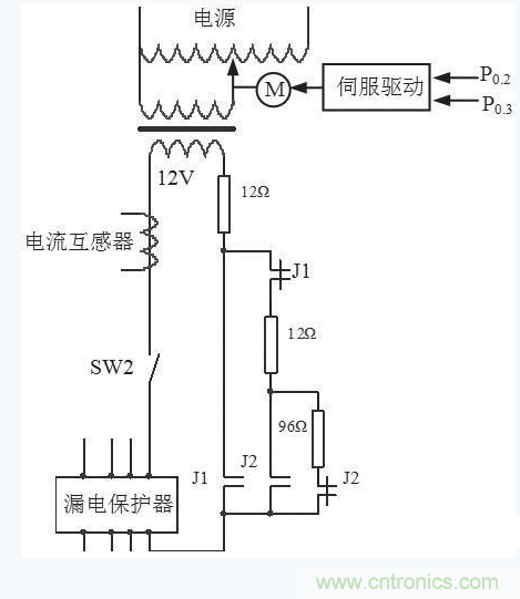 圖2 測試電流產(chǎn)生及調(diào)節(jié)模塊