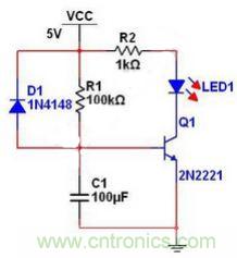 網(wǎng)友簡析RC延時電路