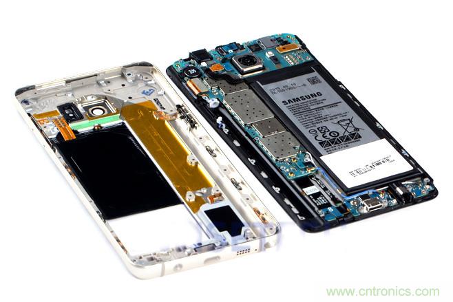 Galaxy Note5拆解,與S系列差距日漸模糊