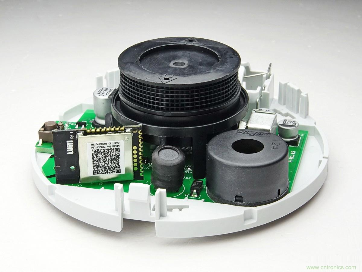 小米煙霧報警器拆解:一顆電池可用五年是如何做到的?