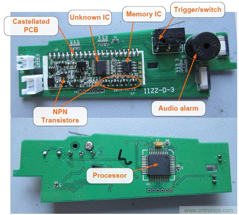 拆解45美元的藍牙無線條碼掃描槍，發現里面鏡中有鏡