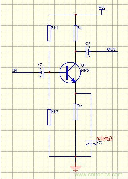 模擬電路難度最大:三極管共射極放大電路 模擬電路難度最大:三極管共射極放大電路