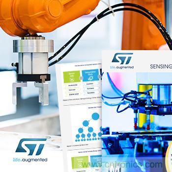 貿澤攜手ST推出全新電子書，帶你探索工業傳感解決方案