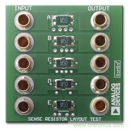 改進低值分流電阻的焊盤布局,優化高電流檢測精度