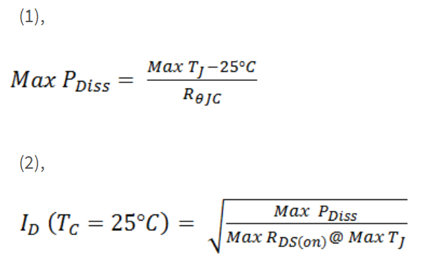 看懂MOSFET數據表，第3部分—連續電流額定值