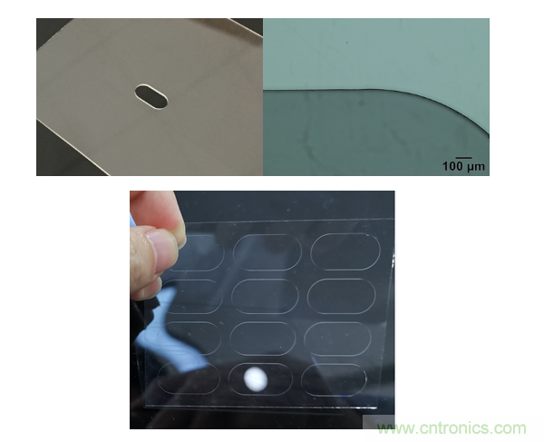 玻璃切割難點何在?超快激光+光束整形完美解決! 玻璃切割難點何在?超快激光+光束整形完美解決!