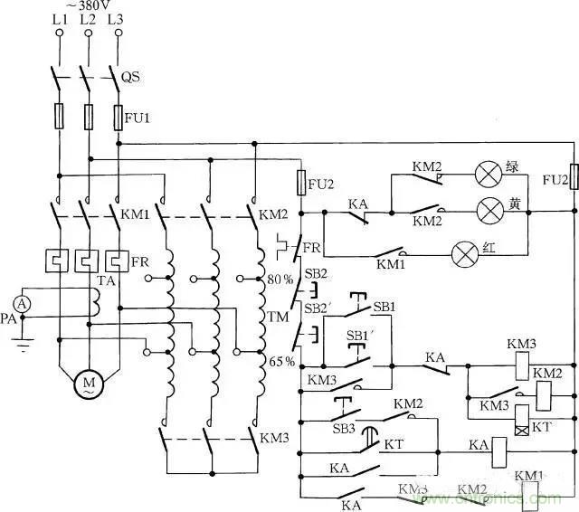 干貨收藏|18種電動機降壓啟動電路圖 干貨收藏|18種電動機降壓啟動電路圖