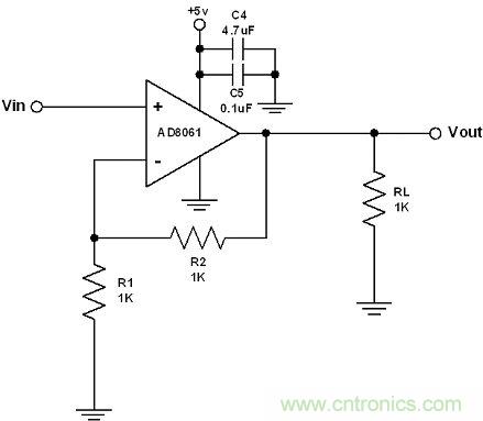采用低成本的高速運算放大器在消費類電子中的應用 采用低成本的高速運算放大器在消費類電子中的應用