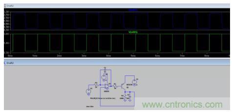 反饋點接到運放同相端，輸出震蕩后是電路還是負反饋嗎？