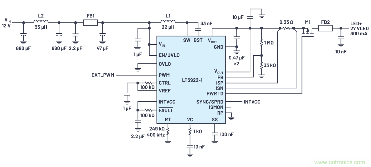 如何抑制來自開關電源的復雜的FM頻段傳導輻射?