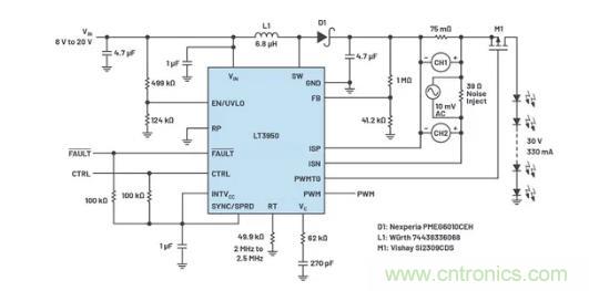 玩轉(zhuǎn)LTspice丨生成LED驅(qū)動器的波德圖，你學會了沒？