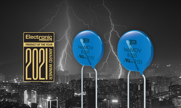 Bourns宣布IsoMOV? 保護(hù)器榮獲 2021 年度電子產(chǎn)品無源產(chǎn)品獎 Bourns宣布IsoMOV? 保護(hù)器榮獲 2021 年度電子產(chǎn)品無源產(chǎn)品獎