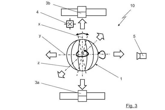 利用磁場通過浮動(dòng)水晶球控制信息娛樂系統(tǒng)