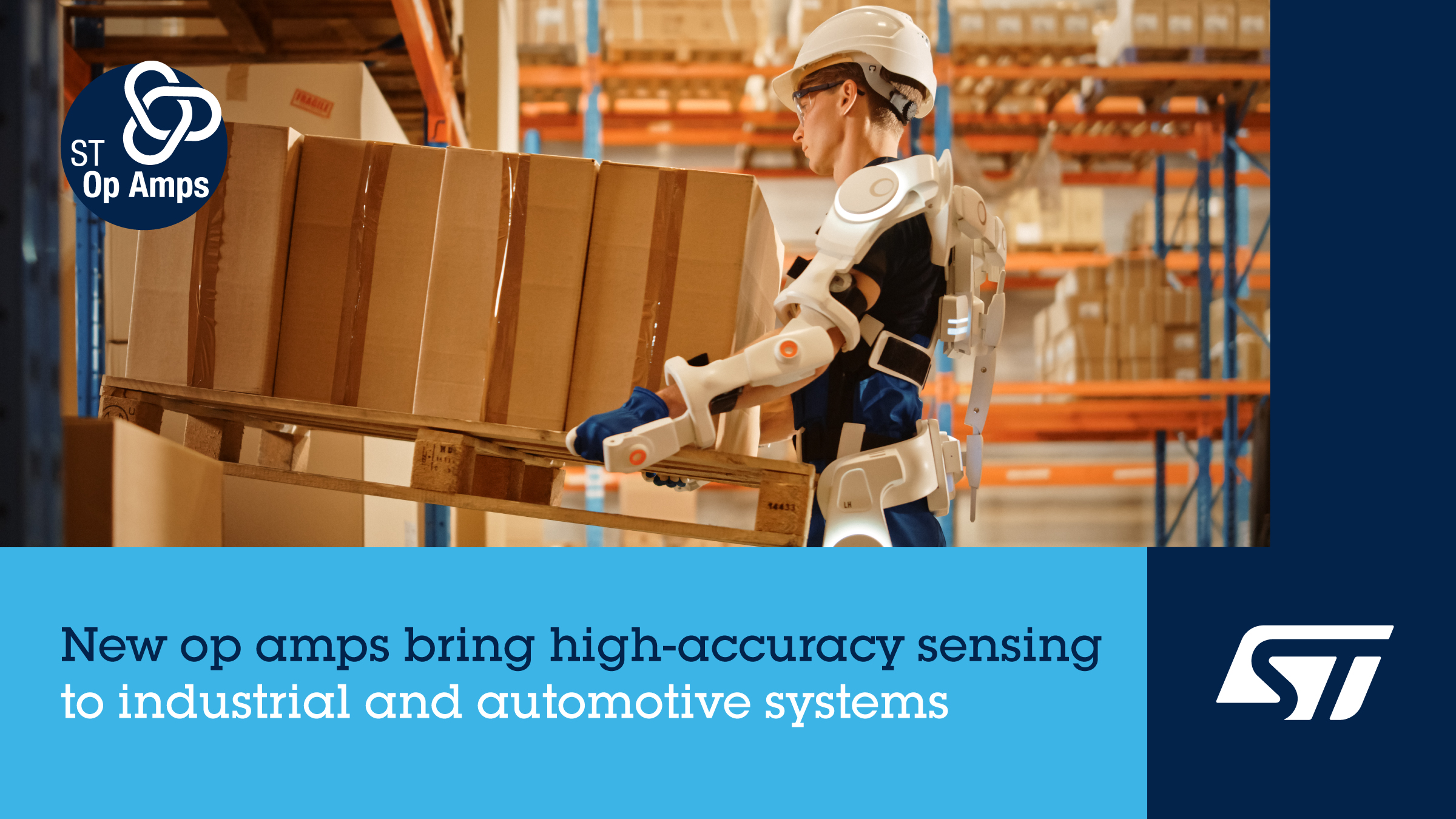 意法半導體運算放大器低失調,零溫漂,寬增益帶寬,提高測量準確度 意法半導體運算放大器低失調,零溫漂,寬增益帶寬,提高測量準確度