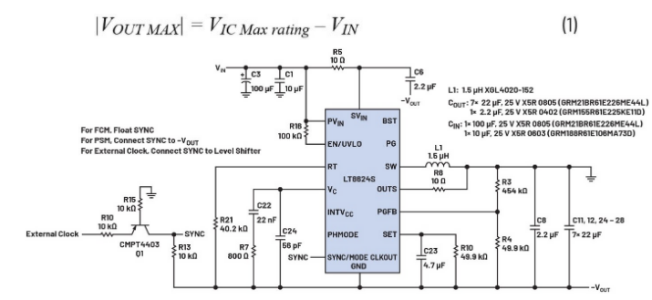 噪聲敏感負電壓軌有救了!反相降壓 - 升壓方案登場 噪聲敏感負電壓軌有救了!反相降壓 - 升壓方案登場