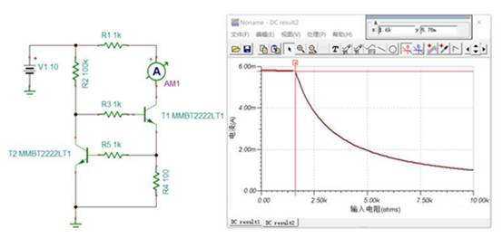 2個NPN三極管組成的恒流電路，如何工作？