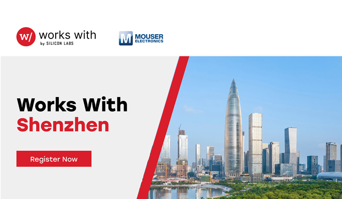 跨界物聯創新:貿澤電子以白金贊助商身份助力Works With 2025 跨界物聯創新:貿澤電子以白金贊助商身份助力Works With 2025