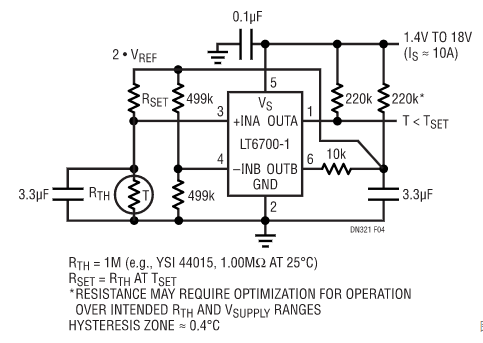 如何使用具有集成400mV基準(zhǔn)的雙微功率比較器簡(jiǎn)化監(jiān)控器和控制功能？