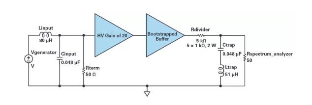 能否讓低壓放大器自舉來獲得高壓緩沖器？