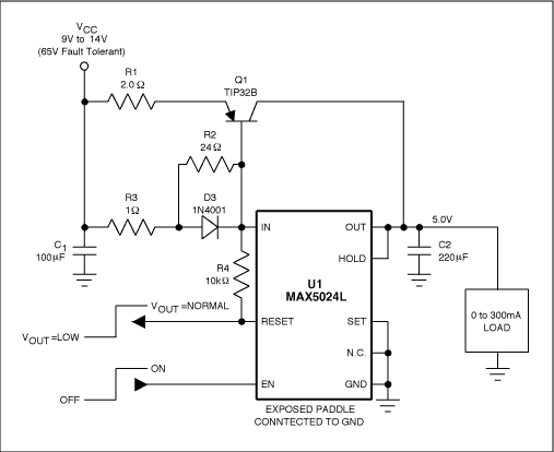 調整管增強穩壓器的輸出電流 調整管增強穩壓器的輸出電流